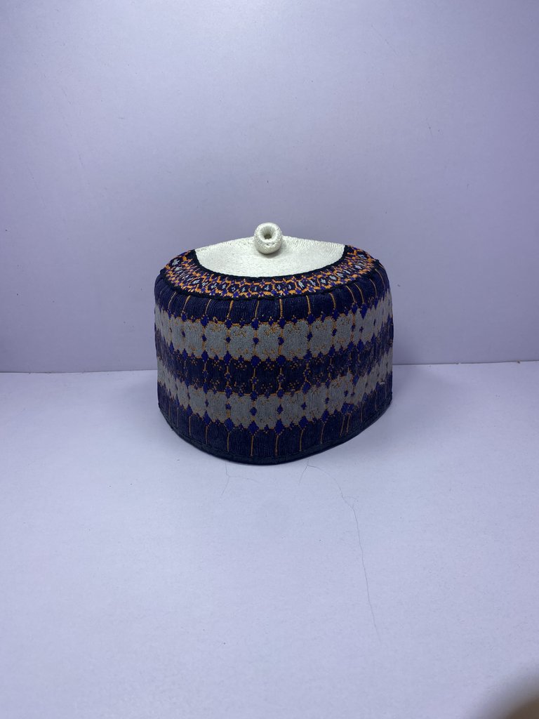 Maiduguri – Hausa/Fulani Cap, Kufi, Handwoven Cap, Zawa