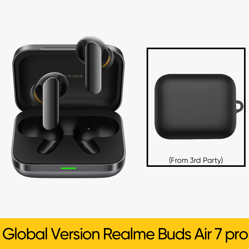 Global Version realme Buds Air 7 Pro 53dB Active Noise Cancelling True Wireless Earphone 48Hour Battery Bluetooth 5.4 Headphone