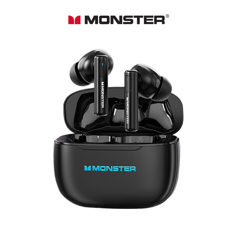 Monster XKT26 Bluetooth 5.4 Earphones TWS Hifi Stereo Wireless Headphones Gamer Headset Noise Reduction Sports Earbuds 2025 New