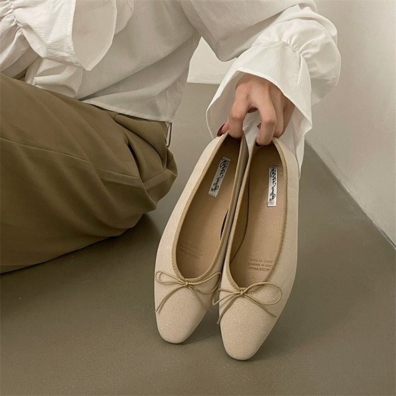 2025 Spring Women's Mary Jane Shoes - Fashionable One-Piece Sandals, Comfortable Street Style, Soft Bottom Women's Flat Shoes