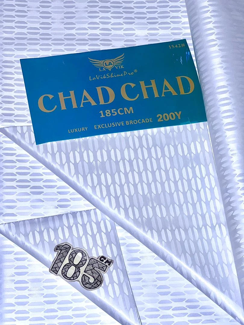 King of Brocade: Premium Micro Inso & Chad Chad Luxury African Shadda – The Ultimate Shining Garment for Men (Sold by Meter)
