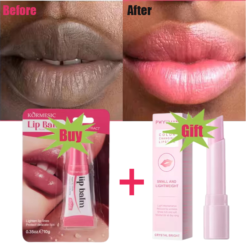 Remove Dark Lip Balm Fast Lightening Pink Lip Exfoliating Fade Lip Line Dead Skin Moisturizer Korean Care Products Beauty Health
