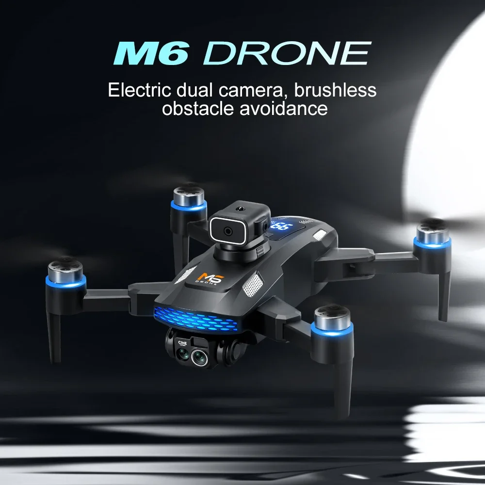 Xiaomi Mijia M6 Drone 4K Professional 8K HD Camera With screen Remote control brushless motor Avoidance Foldable aircraft Toys