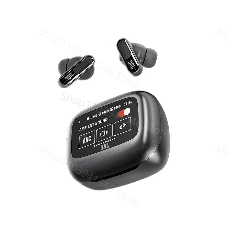 JBL Live Beam 3 True wireless noise cancelling enclosed earbuds, 6 microphones for perfect communication, IP55 waterproof