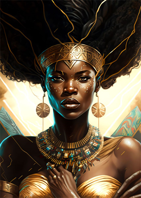 Beautiful African American Woman Canvas Psoters and Prints Sunshine Smiling Girl Pictures Portrait Wall Art Picture Home Decor