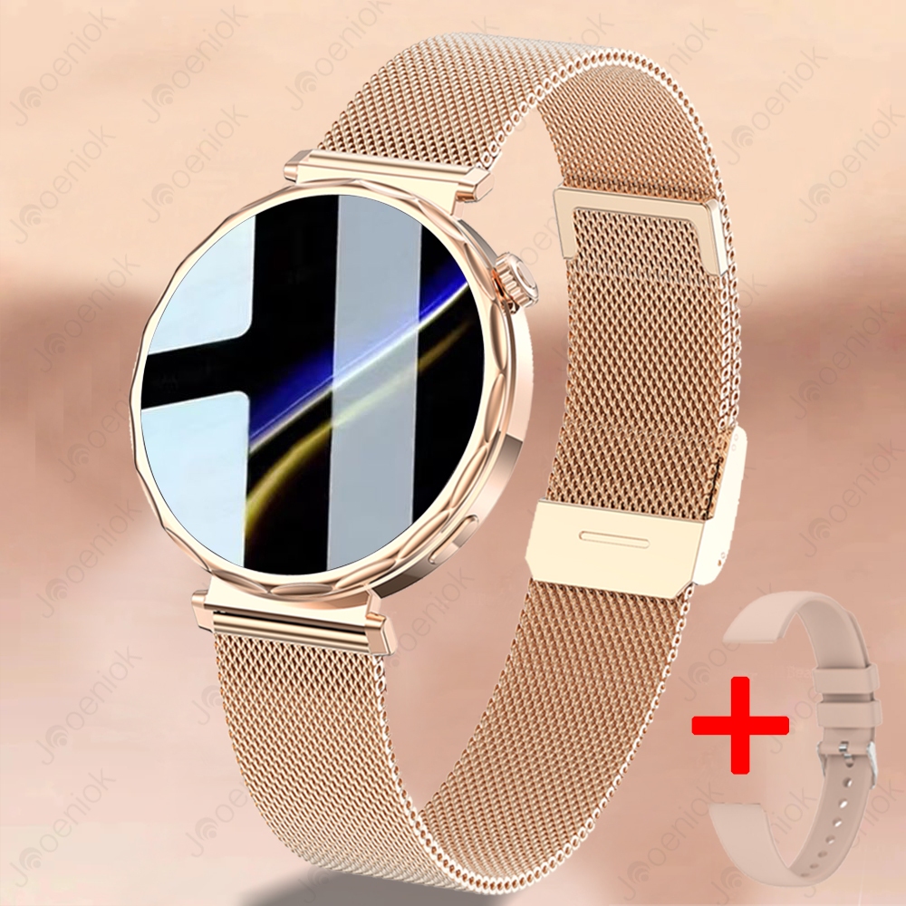 2025 New GPS Tracking Smartwatch Women AMOLED HD Screen Heart Rate Bluetooth Call IP68 Waterproof Smart Watch Android IOS