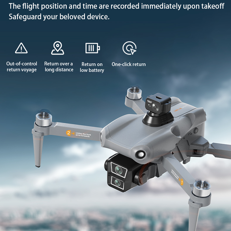 Professional L300 MAX 4K HD drone with large color screen, 5G GPS, WiFi, FPV, brushless camera, RC quadcopter, toy drone, 3KM