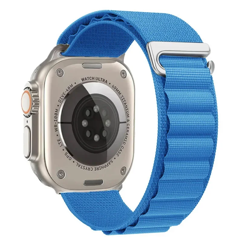 Alpine Strap for Apple Watch Ultra/3 11 10 9 8 7 Band 46mm 49mm 45mm 41mm Nylon Sports Bracelet IWatch 6 5 4 3 SE 44mm 40mm 42mm