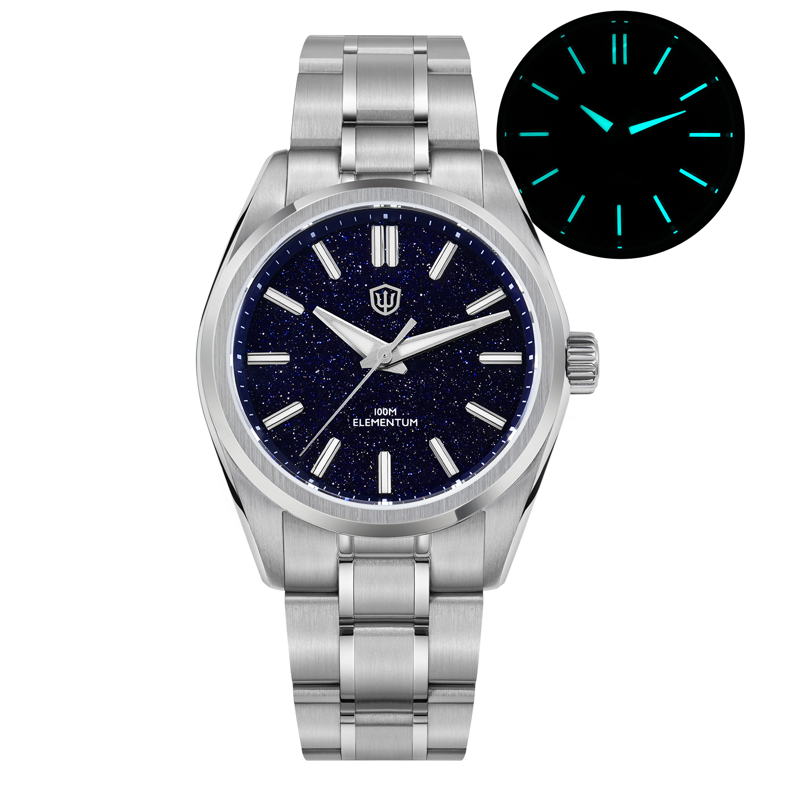 Watchdives WD0003C ice Crack Dial 38mm Men Watch VH31 Sweep Seconds Quartz Movement Sapphire Luminous 10Bar Waterproof Watches