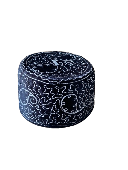 Shiny Premium Cap - African Embroidered Hat for Men