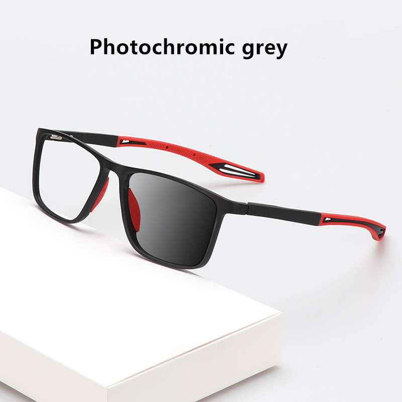 TR90 Photochromic Eye Glasses Men Women Myopia Eyeglasses Finished Glasses Students Short Sight Eyewear 0 -0.5 -1 -1.25 -1.5 -6