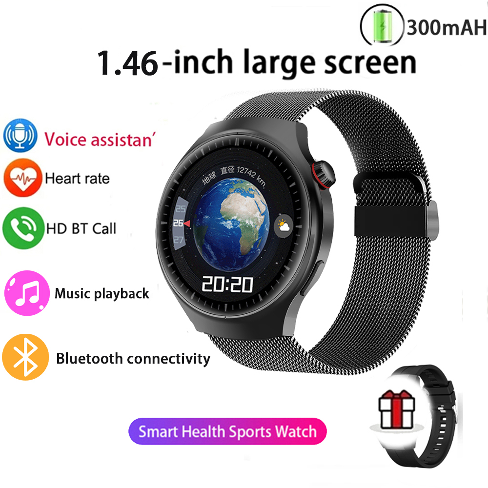 2025 New Men Smart Watch NFC Watch S10 Pro GPS 360*360 HD Screen AMOLED Heart rate BT Call Health Monitoring Women Smartwatches