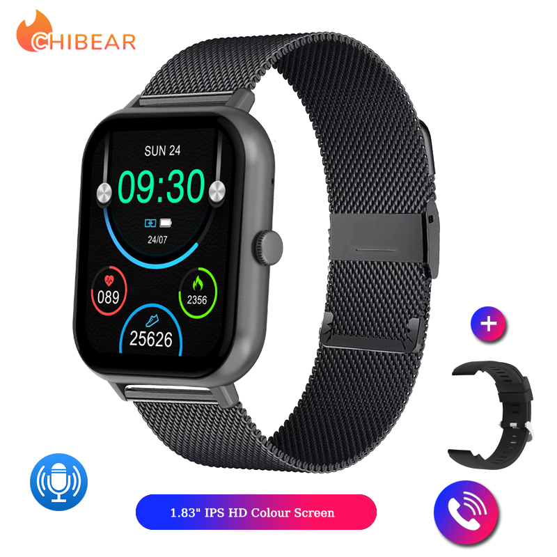 2025 Smart Watch For Women Full Touch Screen Fashion Watches Sports Fitness Tracker Clock Waterproof Smartwatch Lady Reloj Mujer