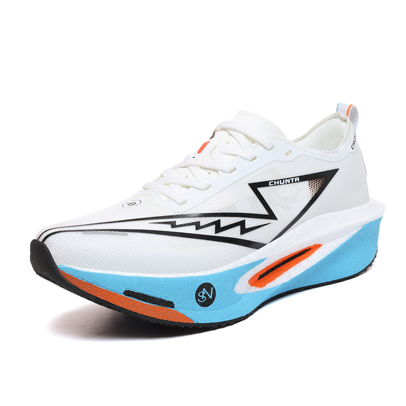 Running Shoes Carbon Board Speciality Marathon Men Sports Breathable Lightweight   Rebound Anti Slip Couple Running Shoes