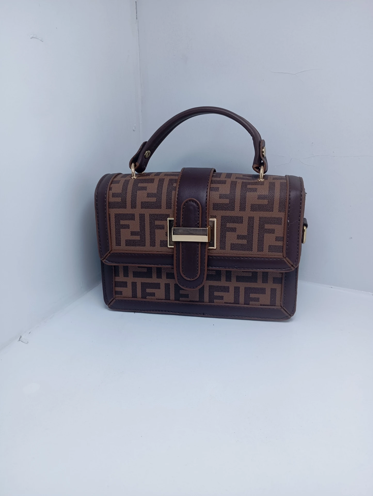 Fendi FF Zucca Print Luxury Bag