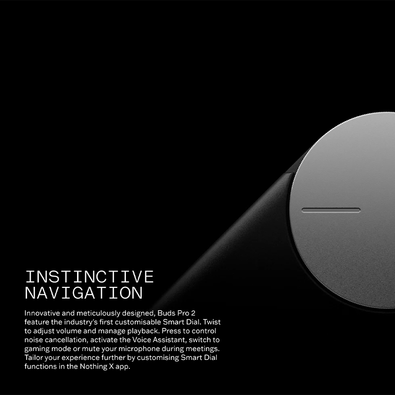 Global Version Cmf By Nothing Buds Pro 2 Earphone Bluetooth 5.3 with 50 dB Hybrid Active Noise Cancellation 6 HD MICS IP55