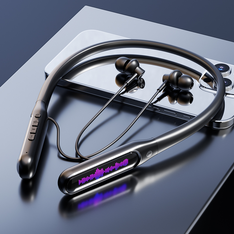 EARDECO Sport Bluetooth Headphone 80 Hours Playback Wireless Headphones Bass Stereo Neckband Phone Headphone Headset with Mic