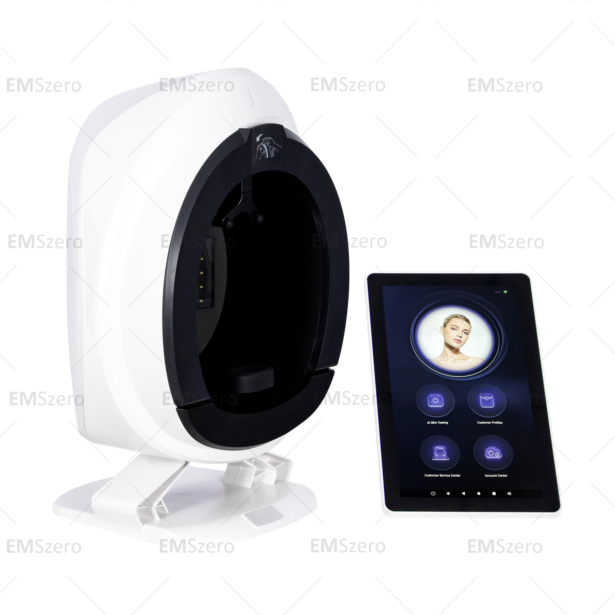 AISIA Q1 3D AI Facial Skin Analyzer Detection Skin Problem Diagnosis 8 Spectrum Professional Analysis Beauty Salon Equipment