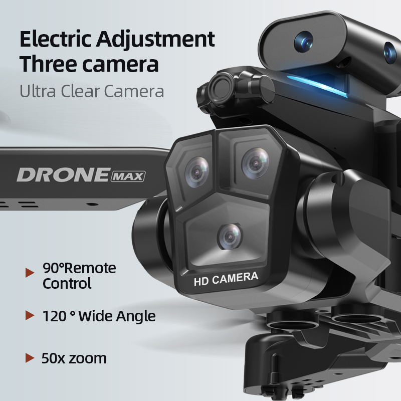 C10 Max GPS Remote Control Drone 8K Camera Optical Flow Positioning Obstacle Avoidance Gesture Photography Foldable Quadcopter