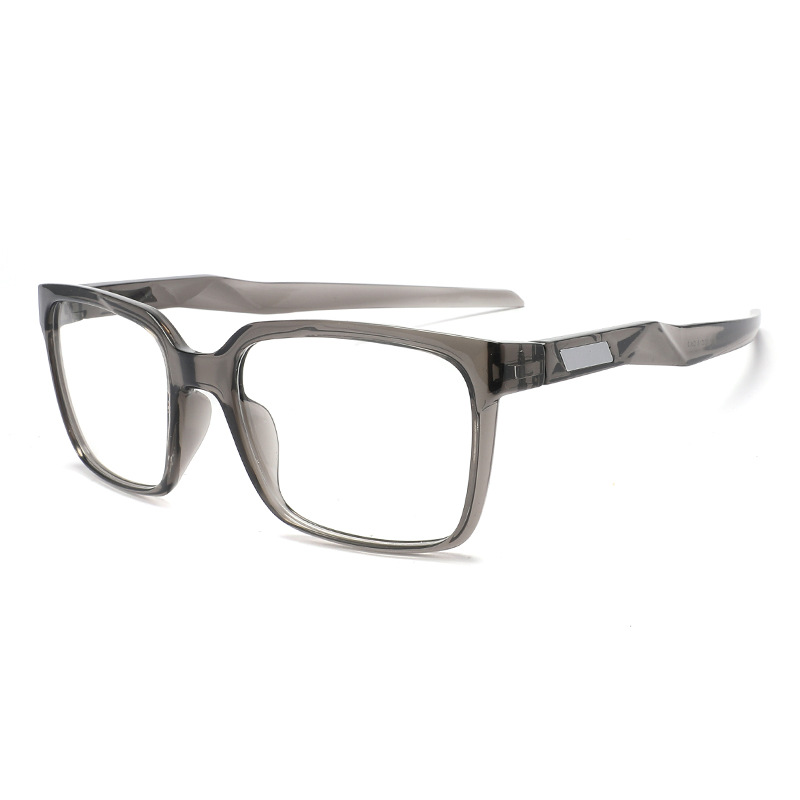 JMISUS Custom Men Prescription Sports Glasses TR90 Square Frame with Blue Light Filter Lenses for Computer Work and Screen Use