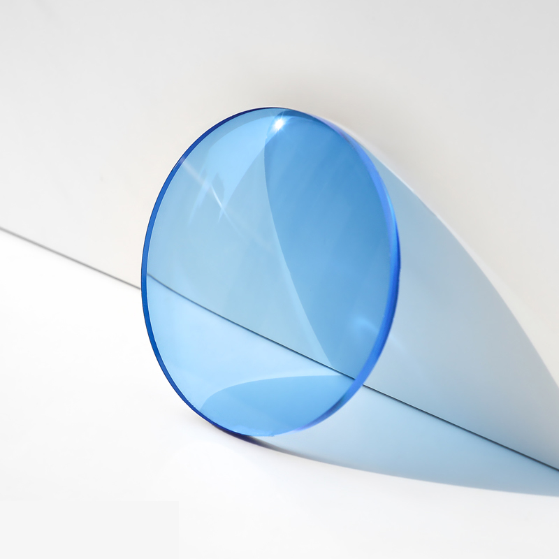 ZIROSAT Aspheric Tinted color MR-8 1.61index Super Tough Optical Glasses Prescription Lenses Strong Anti Reflective for Rimless