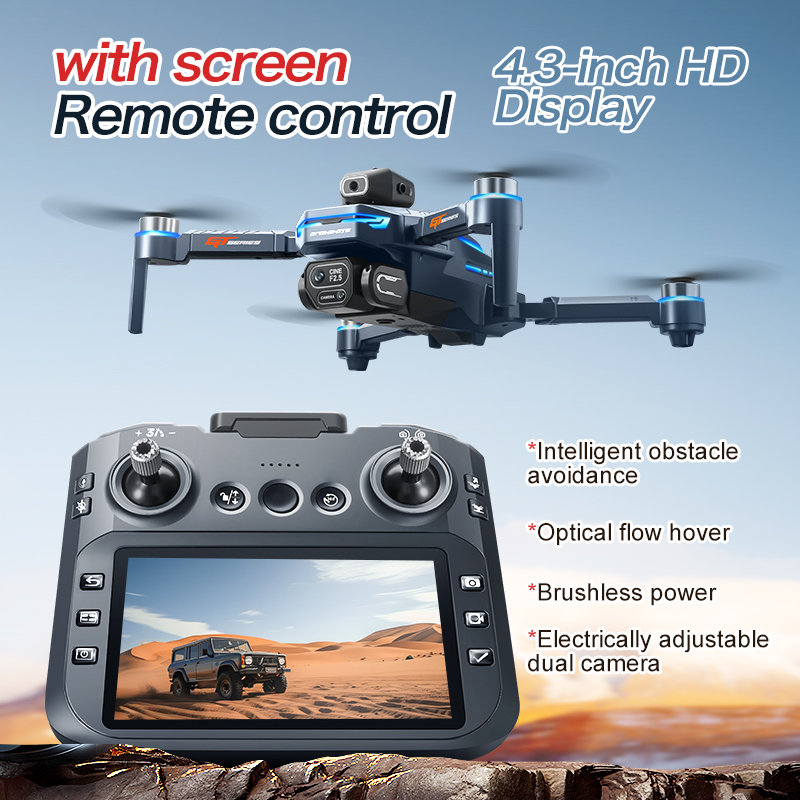 LSRC GT8 Drone 8K Professional Foldable Quadcopter with Dual 360° Cameras 5G WIFI Brushless Motors GPS Obstacle Avoidance