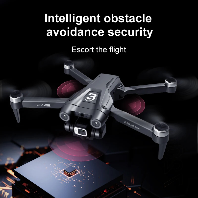KBDFA Z908 Pro Max Drone Professional Brushless Motor 8K GPS Dual HD Aerial Photography FPV Obstacle Avoidance Quadrotor
