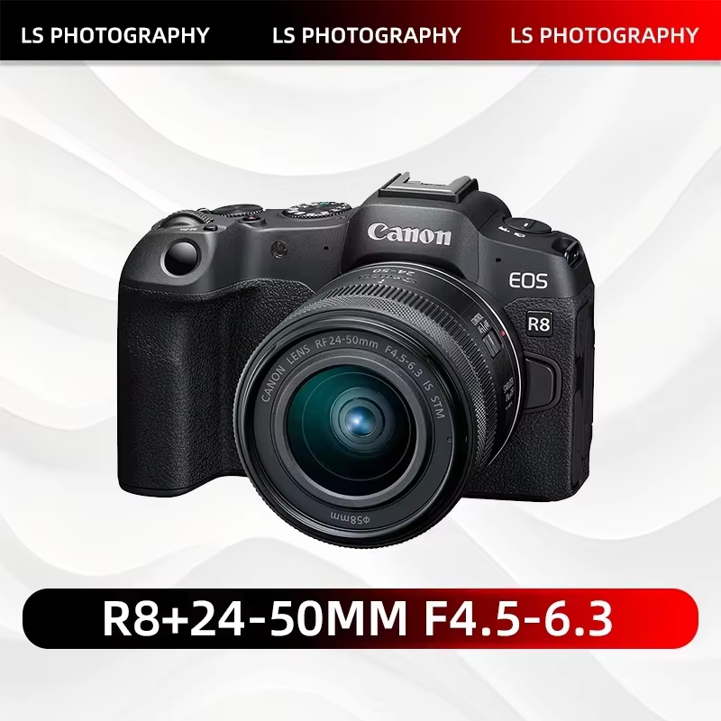 Canon EOS R8 Full Frame Mirrorless Compact Digital Camera Professional Photographer Photography 26.2MP 4K Video Vlog