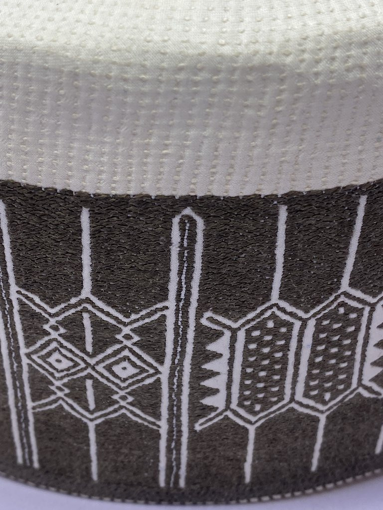 Damanga Premium Hausa/Fulani Handwoven Kufi Cap
