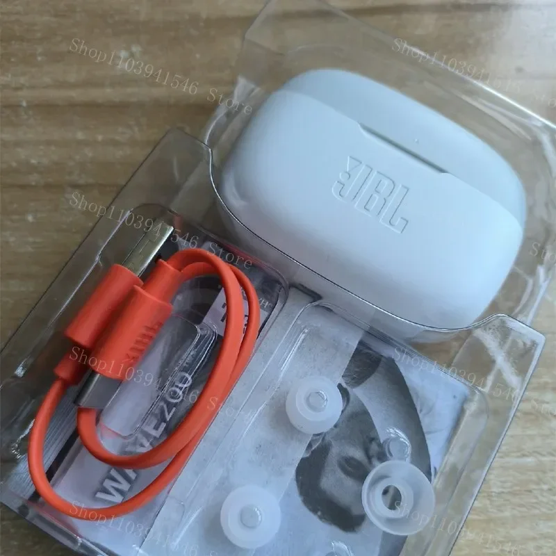 JBL WAVE 200TWS Features True Wireless Earbuds JBL W200 tws Bluetooth 5.0 Earphones Sports Headphones With Mic HK version