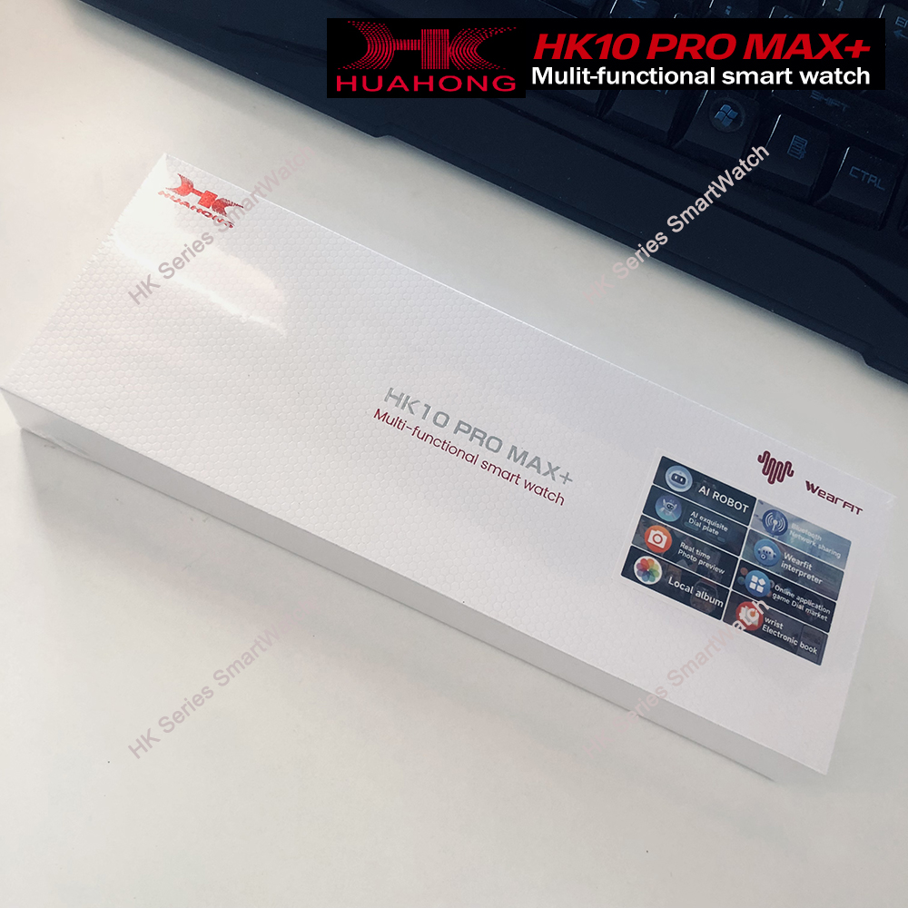 2025 HK10 Pro Max Plus GEN2 SmartWatch Original Series 10 AI ROBOT AMOLED NFC Compass GPS 4GB Local Album Music Network Watch
