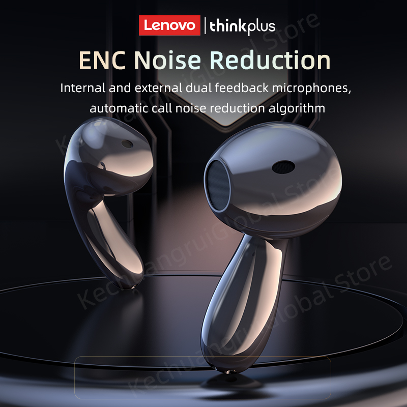 Original Lenovo LP48 TWS Wireless Bluetooth 5.4 Earphone Gaming Earbuds HIFI Music Headphones Noice Cancelling Dual Mode Headset