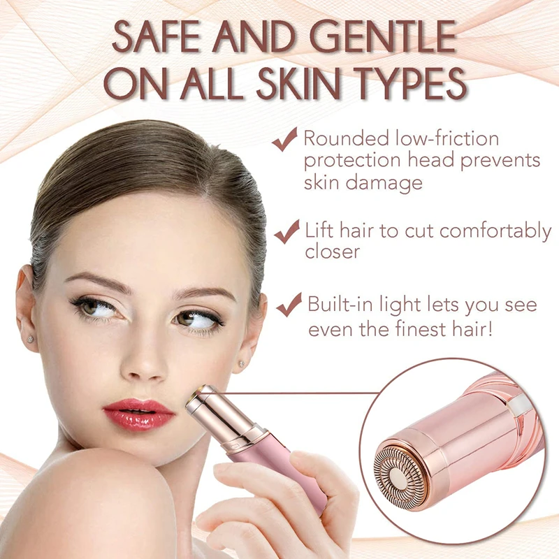 Women's Hair Removal Machine Shaver, USB Rechargeable Washable Electric Shaver, Electric Epilator For Personal Care