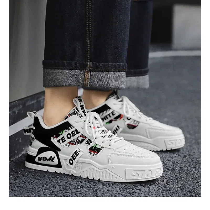 2025 Luxury Men's Vulcanized Shoes Summer Casual Sneaker for Men Outdoor Running Platform Designer Skateboard Tenis Masculino