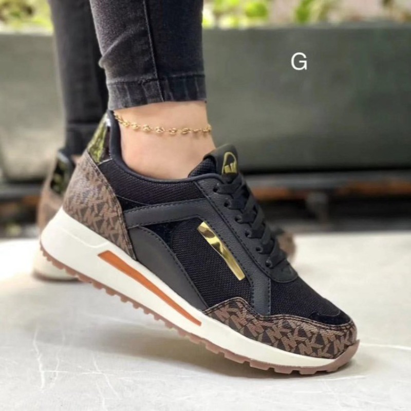 2025 Spring Large Wedge Casual Fashion Comfortable Women's Shoes Outdoor Versatile Lightweight Sports Women's Vulcanized Shoes