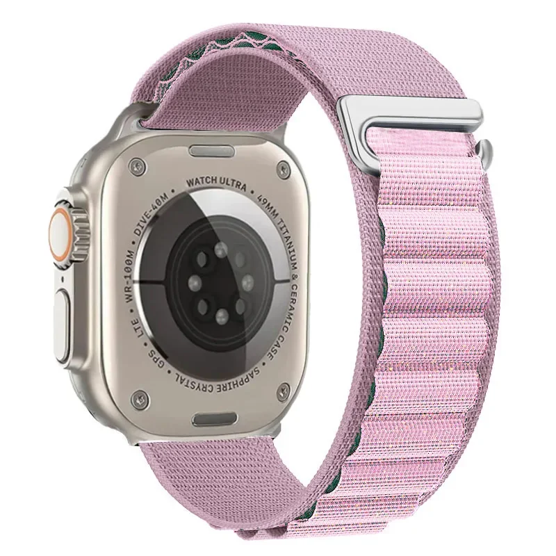 Alpine Strap for Apple Watch Ultra/3 11 10 9 8 7 Band 46mm 49mm 45mm 41mm Nylon Sports Bracelet IWatch 6 5 4 3 SE 44mm 40mm 42mm