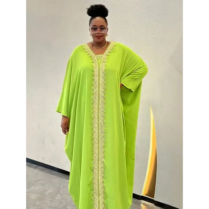 Customized 2025 African Dresses for Women Traditional Africa Clothing Dashiki Ankara Outfits Gown Abayas Robe Muslim Kaftan Maxi