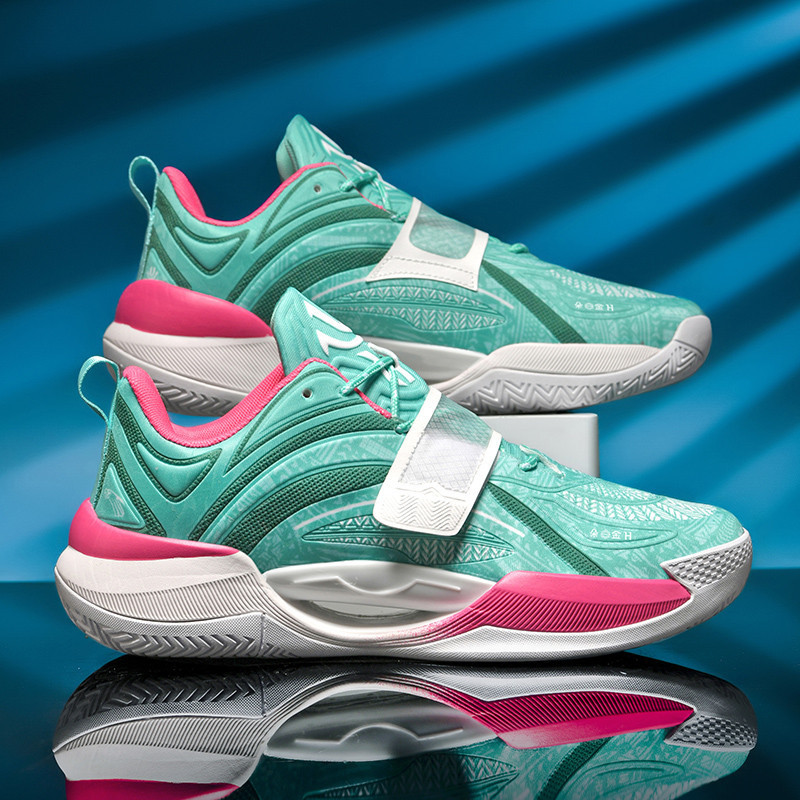 Basketball Sports Shoes with Lightweight and Breathable Air Cushion Strong Men's Jumping Ability Men's Casual Sports Shoes