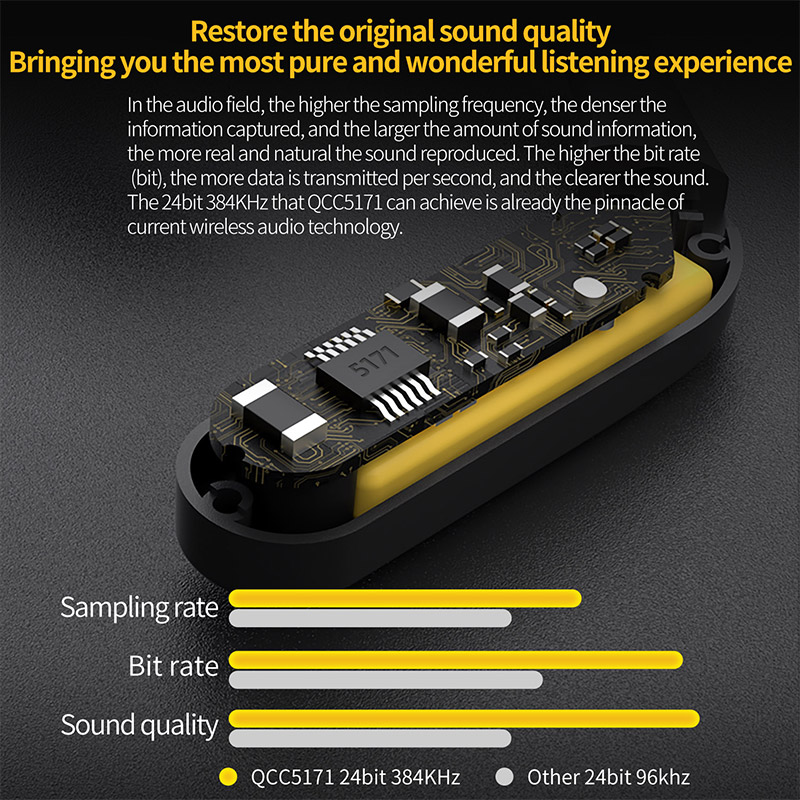 KZ-AZ20 Wireless earhook cable, compatible with Bluetooth 5.3 Snapdragon sound technology, HD audio, PIN C update