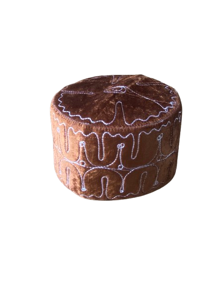 Shiny Premium Cap - African Embroidered Hat for Men