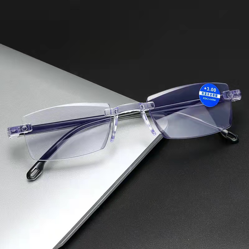 Fashion Anti-Blue Light Reading Glasses Ultra-Light Eye Protection Readers Eyewear Unisex Elegant Comfortable Presbyopia Glasses