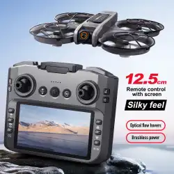S156 Mini Drone 4K Professional HD Camera with Large Screen 2.4G WIFI FPV Dron Brushless Optical Flow Hover Folding Quadcopter