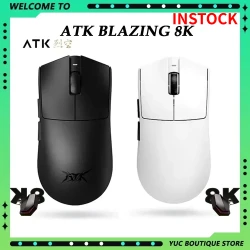 ATK Blazing Sky X1 8K Mouse Wireless  Low Latency FPS Three Mode Game Mouse Lightweight E-sports Custom PC Gaming Accessories