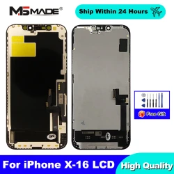 OLED 12 Pro Max LCD For iPhone X Display 3D Touch 13 Pro Max Screen Replace For 12 Mini 14 Plus incell 15 Plus display 15 13mini