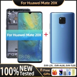 7.2" Mate 20X OLED Screen For HUAWEI Mate 20 X LCD Display Touch Screen Replacement TFT For Huawei Mate 20x Display With Frame