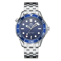 Luxury New Automatic Watch for Men Mechanical Watches Stainless Steel Bracelet Ceramic Diver