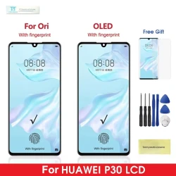 【DIY-With Frame】Super Amoled for Huawei P30 LCD Display Touch Screen Replacement Original OLED