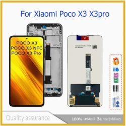 6.67" For Xiaomi POCO X3 Display LCD Touch Screen Digitizer Assembly for POCO X3 Pro lcd for Poco X3 NFC LCD Parts