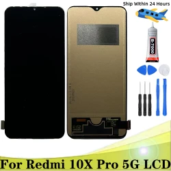 6.57inch For Xiaomi Redmi 10x Pro 5G LCD Display Touch Panel Digitizer Assembly Replacement Assembly 10x Pro 5G M2004J7BC Screen