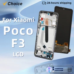 6.67" AMOLED For Xiaomi Poco F3 LCD Display Screen Digitizer Touch Assembly Parts For Poco F3 LCD Display M2012K11AG Display
